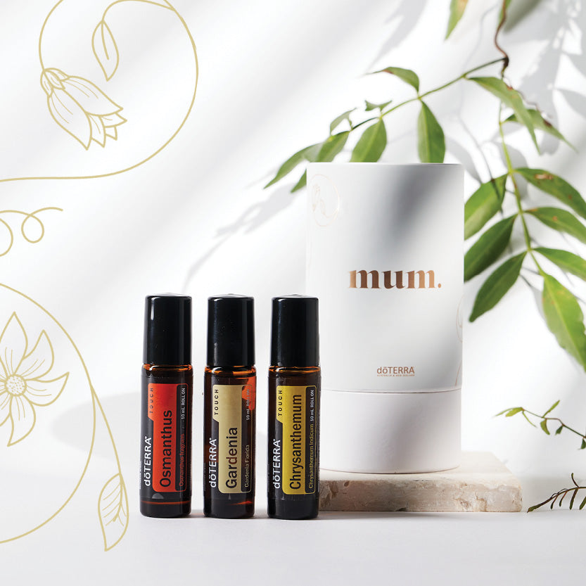 doTERRA Floral Trio Osmanthus, Gardenia & Chrysanthemum Wild Lotus