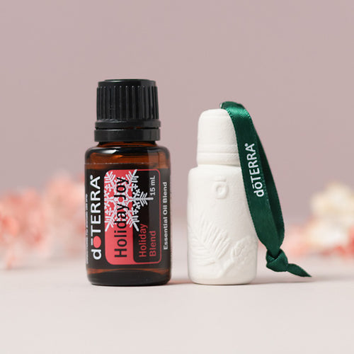 doTERRA Holiday Joy 15ml + Decorative Passive Diffuser