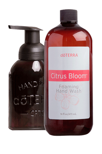 doTERRA Citrus Bloom Foaming Hand Wash 473ml + PET Dispenser
