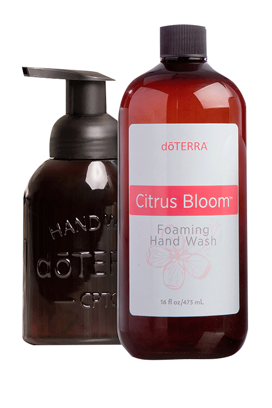 doTERRA Citrus Bloom Foaming Hand Wash 473ml + PET Dispenser