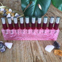 Load image into Gallery viewer, Resin Roller Bottle Stand - Pink