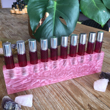 Load image into Gallery viewer, Resin Roller Bottle Stand - Pink