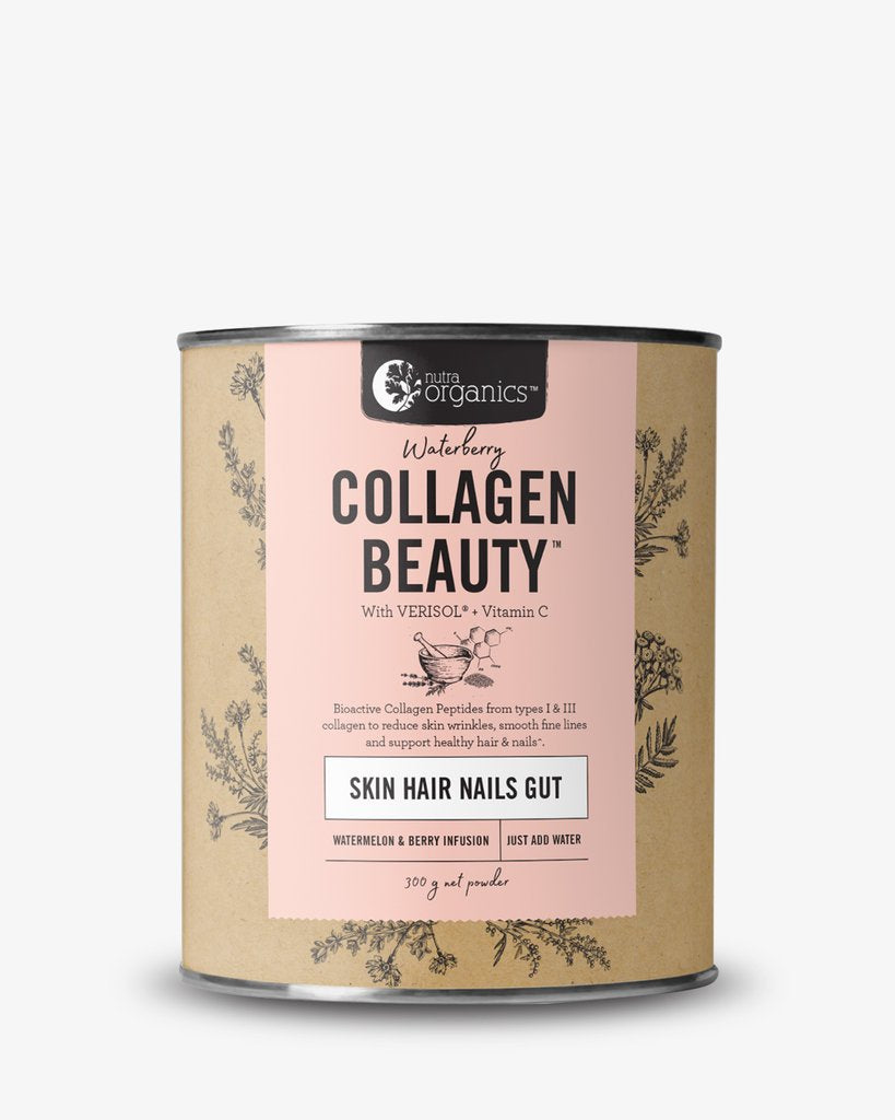 Nutra Organics Collagen Beauty Waterberry 300g